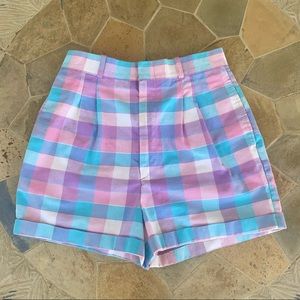 Pastel Palmetto’s high waisted shorts